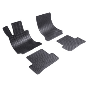 Set 4 covorase Mercedes C-Klasse 2007-2014, din cauciuc 100%, compatibile cu autoturismul MERCEDES C-Klasse v1943
