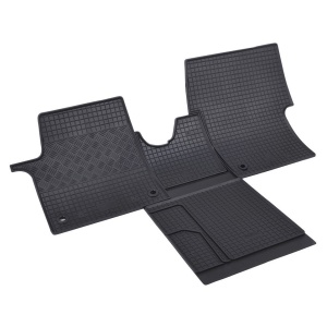 Set 4 covorase Opel Zafira Life 2M 2020- prezent, din cauciuc 100%, compatibile cu autoturismul OPEL Zafira v2012