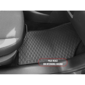 Set 4 covorase Peugeot 207 2006-2012, din cauciuc 100%, compatibile cu autoturismul PEUGEOT 207 v3546