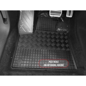 Set 4 covorase Peugeot 3008 2016-2023, din cauciuc 100%, compatibile cu autoturismul PEUGEOT 3008 v4783