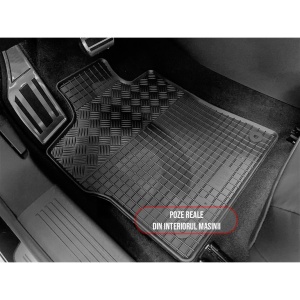 Set 4 covorase Peugeot 408 2023-prezent, din cauciuc 100%, compatibile cu autoturismul PEUGEOT 408 v4730