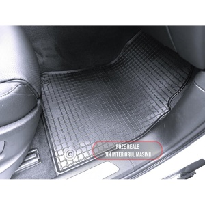 Set 4 covorase Porsche Cayenne 2018-prezent, din cauciuc 100%, compatibile cu autoturismul PORSCHE Cayenne v5306