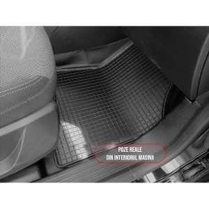 Set 4 covorase Renault Kangoo Van Double Cab 5M L2 2022-prezent, din cauciuc 100%, compatibile cu autoturismul RENAULT Kangoo v5138