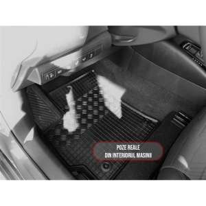 Set 4 covorase Suzuki Swace 2021-prezent, din cauciuc 100%, compatibile cu autoturismul SUZUKI Swace v4423