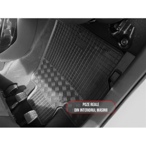 Set 4 covorase Toyota Yaris Hybrid 2012-2020, din cauciuc 100%, compatibile cu autoturismul TOYOTA Yaris v4112