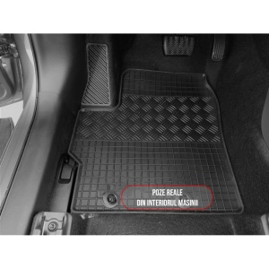 Set 4 covorase Toyota Yaris Hybrid 2020-prezent, din cauciuc 100%, compatibile cu autoturismul TOYOTA Yaris v4208