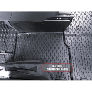 Set 4 covorase Volkswagen T7 Caravelle 2 Locuri 2025-prezent, din cauciuc 100%, compatibile cu autoturismul Volkswagen T7 v5078