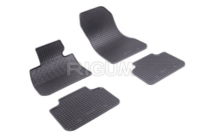 Set 5 covorase BMW SERIA 2 F45 din 09.2014-10.2021, cu covoras tunel median, CAROSERIE VAN, Presuri cauciuc 100%, compatibil cu autoturismul BMW SERIA 2 F45, Rigum - Img 3