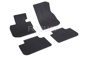 Set 5 covorase BMW X4 G02 din 04.2018-PREZENT, cu covoras tunel median, CAROSERIE SUV, Presuri cauciuc 100%, compatibil cu autoturismul BMW X4 G02, Rigum - Img 3