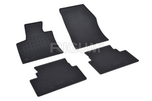 Set 5 covorase CITROEN C5 AIRCROSS PHEV din 01.2020-PREZENT, cu covoras tunel median, CAROSERIE SUV, Presuri cauciuc 100%, compatibil cu autoturismul CITROEN C5 AIRCROSS PHEV, Rigum - Img 3