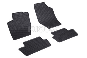 Set 5 covorase CITROEN DS 4 din 03.2011-06.2018, cu covoras tunel median, CAROSERIE HATCHBACK, Presuri cauciuc 100%, compatibil cu autoturismul CITROEN DS 4, Rigum - Img 3