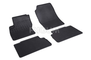 Set 5 covorase FORD C-MAX GRAND II din 11.2010-06.2019, cu covoras tunel median, CAROSERIE VAN, Presuri cauciuc 100%, compatibil cu autoturismul FORD C-MAX GRAND II, Rigum - Img 3