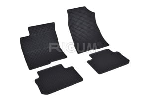 Set 5 covorase HONDA CIVIC XI din 11.2022-PREZENT, cu covoras tunel median, CAROSERIE SEDAN, Presuri cauciuc 100%, compatibil cu autoturismul HONDA CIVIC XI, Rigum - Img 3