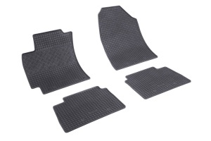 Set 5 covorase HYUNDAI ELANTRA VI din 03.2016-12.2020, cu covoras tunel median, CAROSERIE SEDAN, Presuri cauciuc 100%, compatibil cu autoturismul HYUNDAI ELANTRA VI, Rigum - Img 3