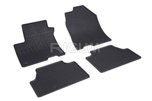 Set 5 covorase HYUNDAI KONA ELECTRIC din 08.2018-03.2023, cu covoras tunel median, CAROSERIE SUV INCLUSIV FACELIFT, Presuri cauciuc 100%, compatibil cu autoturismul HYUNDAI KONA ELECTRIC, Rigum - Img 3