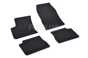 Set 5 covorase PEUGEOT 2008 E- II din 08.2020-PREZENT, cu covoras tunel median, CAROSERIE SUV, Presuri cauciuc 100%, compatibil cu autoturismul PEUGEOT 2008 E- II, Rigum - Img 3
