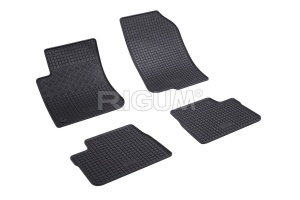 Set 5 covorase PEUGEOT 2008 I din 04.2013-12.2019, cu covoras tunel median, CAROSERIE SUV, Presuri cauciuc 100%, compatibil cu autoturismul PEUGEOT 2008 I, Rigum - Img 3