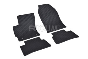 Set 5 covorase TOYOTA COROLLA CROSS HYBRID din 11.2022-PREZENT, cu covoras tunel median, CAROSERIE SUV, Presuri cauciuc 100%, compatibil cu autoturismul TOYOTA COROLLA CROSS HYBRID, Rigum - Img 3