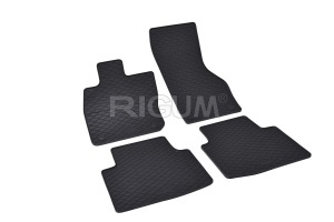 Set 5 covorase VOLKSWAGEN PASSAT B9 din 11.2023-PREZENT, cu covoras tunel median, CAROSERIE COMBI, Presuri cauciuc 100%, compatibil cu autoturismul VOLKSWAGEN PASSAT B9, Rigum - Img 3