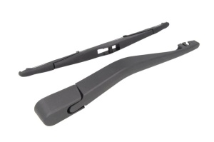 Set brat stergator spate cu lamela pentru HYUNDAI i10 I (PA) din 2008-2013, pentru spate, din cauciuc siliconat rezistent, 4 stickere auto HYUNDAI v1843