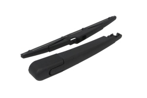 Set brat stergator spate cu lamela pentru HYUNDAI i10 II (BA, IA) din 2013-2019, pentru spate, din cauciuc siliconat rezistent, 4 stickere auto HYUNDAI v1879