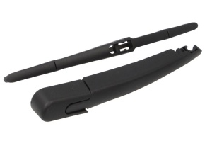 Set brat stergator spate cu lamela pentru HYUNDAI i30 (PDE, PD, PDEN) din 2016-2020, pentru spate, din cauciuc siliconat rezistent, 4 stickere auto HYUNDAI v1855