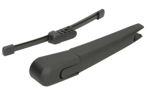 Set brat stergator spate cu lamela pentru HYUNDAI VELOSTER (FS) din 2011-2017, pentru spate, din cauciuc siliconat rezistent, 4 stickere auto HYUNDAI v1867
