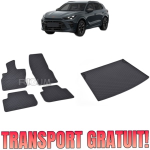 Set Covorase Auto Si Tavita Portbagaj CUPRA TERRAMAR din 09.2024 - 2026, caroserie suv, PORTBAGAJ INFERIOR SI SUPERIOR