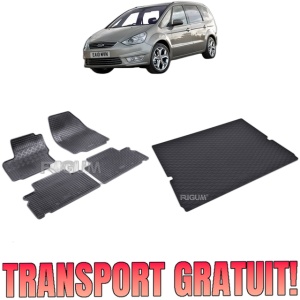 Set Covorase Auto Si Tavita Portbagaj FORD GALAXY II din 06.2006 - 08.2015, caroserie van 5 locuri, 7 LOCURI, RAND 3 CULCAT