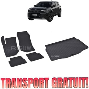 Set Covorase Auto Si Tavita Portbagaj JEEP AVENGER din 01.2023 - 2026, caroserie suv, PORTBAGAJ INFERIOR SI SUPERIOR