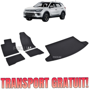 Set Covorase Auto Si Tavita Portbagaj KGM KORANDO din 2025 - 2026, caroserie suv, PORTBAGAJ INFERIOR SI SUPERIOR