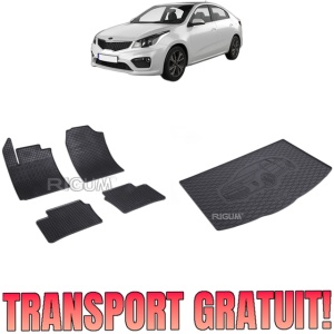 Set Covorase Auto Si Tavita Portbagaj KIA RIO IV din 02.2017 - 2026, caroserie hatchback inclusiv facelift, PORTBAGAJ INFERIOR