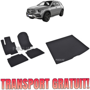 Set Covorase Auto Si Tavita Portbagaj MERCEDES GLE II PHEV din 03.2020 - 2026, caroserie suv w167,