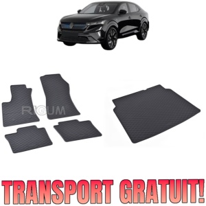 Set Covorase Auto Si Tavita Portbagaj RENAULT RAFALE E-TECH FULL HYBRID din 03.2024 - 2026, caroserie suv,