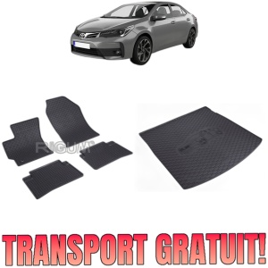 Set Covorase Auto Si Tavita Portbagaj TOYOTA COROLLA XII E210 din 03.2019 - 2026, caroserie sedan,