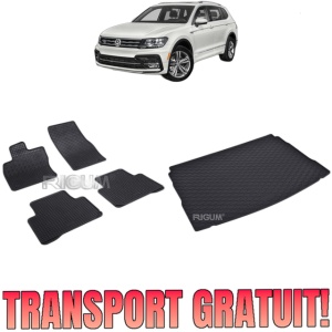 Set Covorase Auto Si Tavita Portbagaj VOLKSWAGEN TIGUAN II din 05.2016 - 2024, caroserie suv, PORTBAGAJ INFERIOR