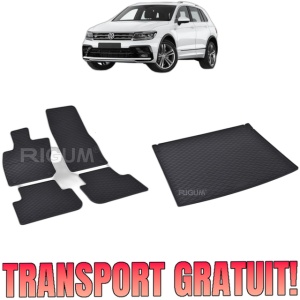 Set Covorase Auto Si Tavita Portbagaj VOLKSWAGEN TIGUAN III PHEV din 02.2024 - 2026, caroserie suv,