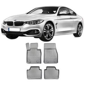 Set covorase BMW SERIA 4 F36, din 07.2014 - 2020, covorase tavita, caroserie GRAN COUPÉ fara X-DRIVE, compatibile cu autoturismul BMW SERIA 4 F36, ARISTAR - Img 2