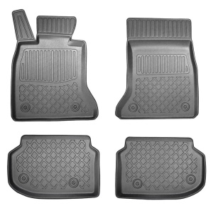 Set covorase BMW SERIA 5 F10, din 03.2010 - 2013, covorase tavita, caroserie SEDAN INAINTE DE FACELIFT, fara X-DRIVE, compatibile cu autoturismul BMW SERIA 5 F10, ARISTAR - Img 3