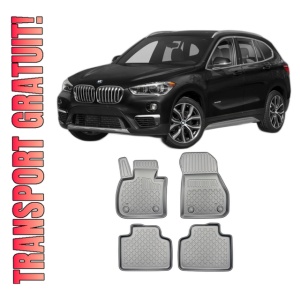 Set covorase BMW X1 F48 PHEV, din 03.2020 - 09.2022, covorase tavita, caroserie SUV, compatibile cu autoturismul BMW X1 F48 PHEV, ARISTAR
