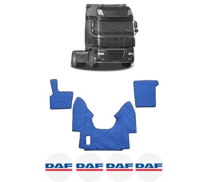 Set covorase Camion Tir DAF 95 XF din 1997-2002, Auto, 4x Stickere auto cu DAF