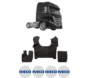 Set covorase Camion Tir Iveco S-WAY din 2019, Auto, 4x Stickere auto cu Iveco