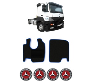 Set covorase Camion Tir MERCEDES-BENZ AXOR din 2002-2004, Auto, 4x Stickere auto cu MERCEDES-BENZ