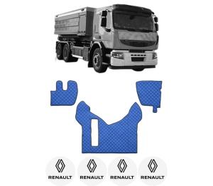 Set covorase Camion Tir RENAULT TRUCKS PREMIUM 2 din 2005-2009, Auto, 4x Stickere auto cu RENAULT TRUCKS