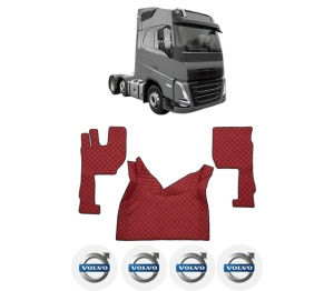 Set covorase Camion Tir VOLVO FH III din 2020-2024, Auto, 4x Stickere auto cu VOLVO