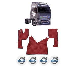 Set covorase Camion Tir VOLVO FH16 II din 2012-2014, Auto, 4x Stickere auto cu VOLVO