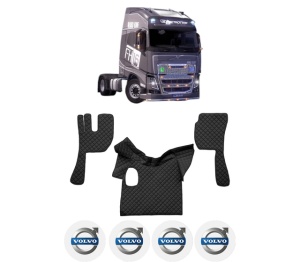 Set covorase Camion Tir VOLVO FH16 II din 2012-2014, Auto, 4x Stickere auto cu VOLVO