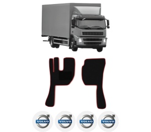 Set covorase Camion Tir VOLVO FM din 2005-2008, Auto, 4x Stickere auto cu VOLVO