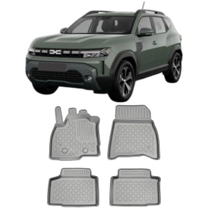 Set covorase DACIA DUSTER III MHEV din 06.2024 - Prezent, covorase tavita, caroserie SUV, compatibile cu autoturismul DACIA DUSTER III MHEV, ARISTAR - Img 2