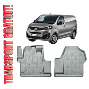 Set covorase FIAT SCUDO E-, din 12.2021 - Prezent, covorase tavita, caroserie VAN 2-3 LOCURI, TRANSPORT MARFA, compatibile cu autoturismul FIAT SCUDO E-, ARISTAR